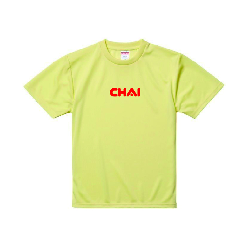 【CHAI】I am CHAI Tシャツ / ライトイエロー / KIDS
