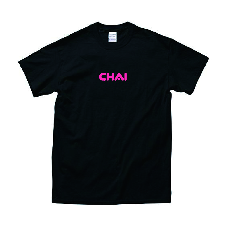 【CHAI】I am CHAI Tシャツ / ブラック