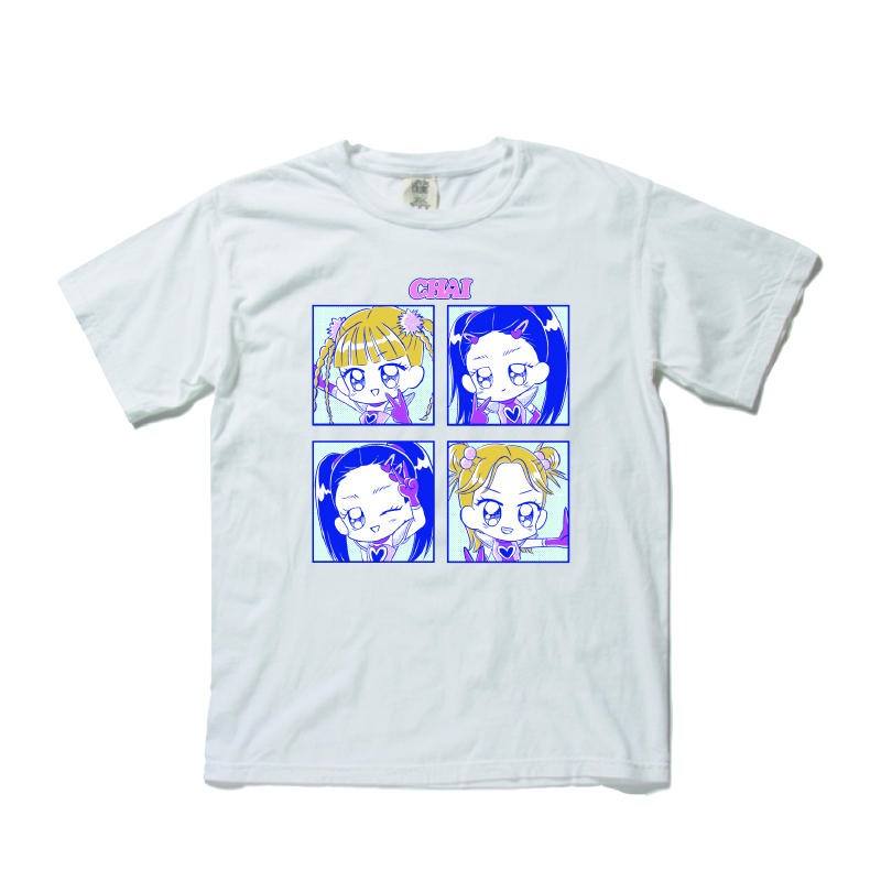 【CHAI】ラブラブTシャツ / ホワイト