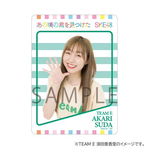 「あの頃の君を見つけた」トレーディングカード　チームE(ランダム全17種)