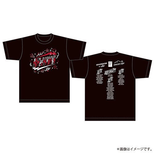 Tシャツ BLACK【新世代コンサート2021】