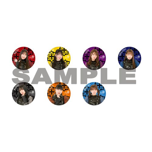 カミングフレーバー LIVE 2022「カメリア」～Their pride～缶バッジ(ランダム全7種+特別仕様7種)