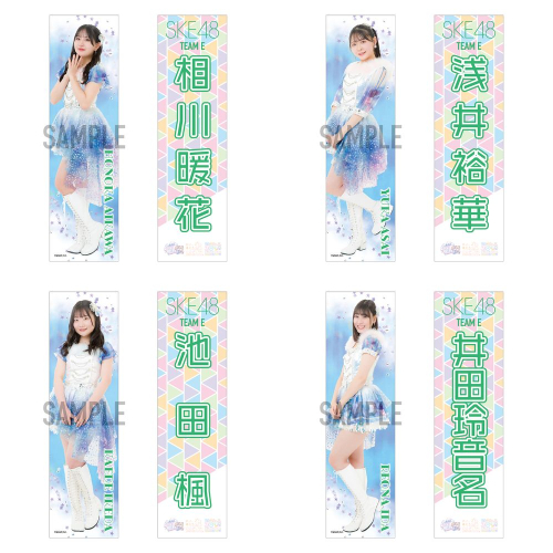 SKE48　メンバー別推しステッカー2枚セット(チームE)