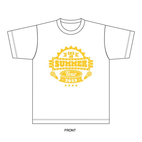 SKE48 SUMMER Tour 2023 Tシャツ（WHITE）