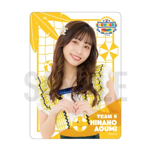 SKE48 SUMMER Tour 2023 チーム別クリアトレーディングカード（ランダム全15種+特別仕様15種）【チームS】