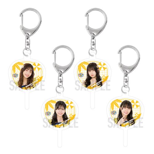 SKE48 SUMMER Tour 2023 チーム別ミニうちわキーホルダー（ランダム全15種）【チームS】