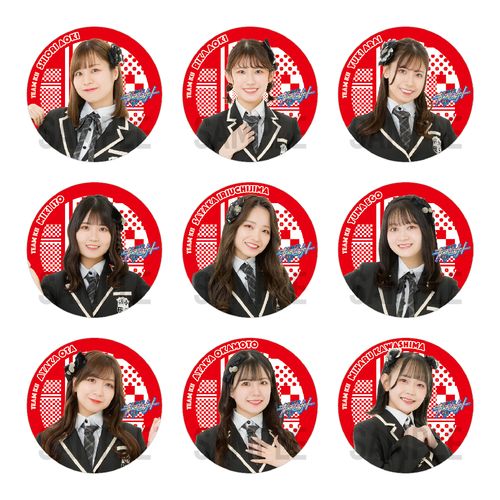 SKE48 春のチームコンサートツアーチーム別缶バッジ（ランダム全16種+特別仕様16種）【チームKII】