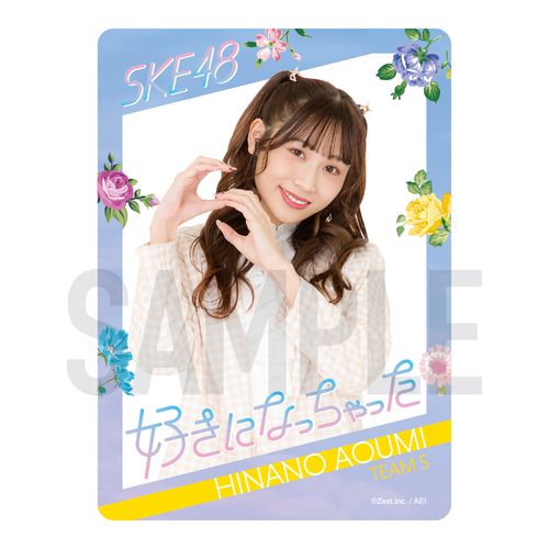 SKE48 31st SG「好きになっちゃった」チーム別クリアトレーディングカード（ランダム全15種+特別仕様15種）【チームS】