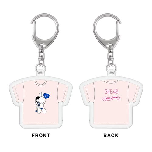 原優寧　生誕記念Tシャツ型アクリルキーホルダー（2023年11月度）