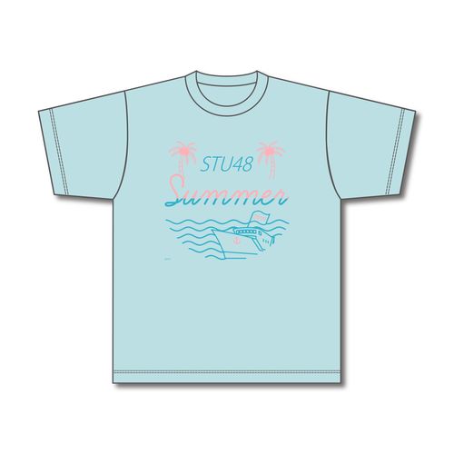 STU48 2019夏 Tシャツ(ocean)