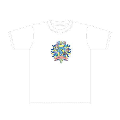 STU48 5th Anniversary Tシャツ/ホワイト