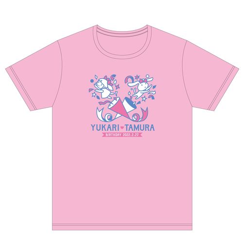 【2022バースデー記念グッズ】Tシャツ(ピンク)