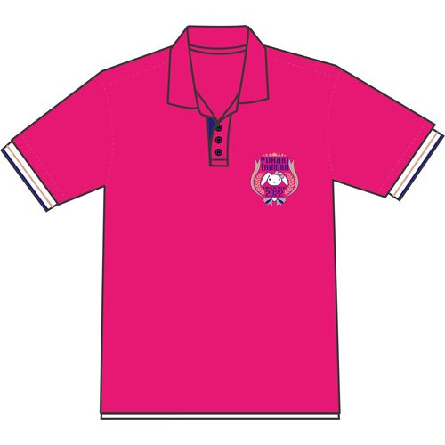 田村ゆかり ファンクラブイベント2022 ポロシャツ　ピンク