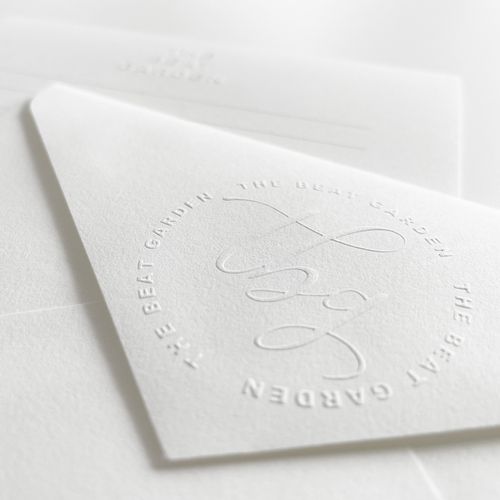 Embossing letter set