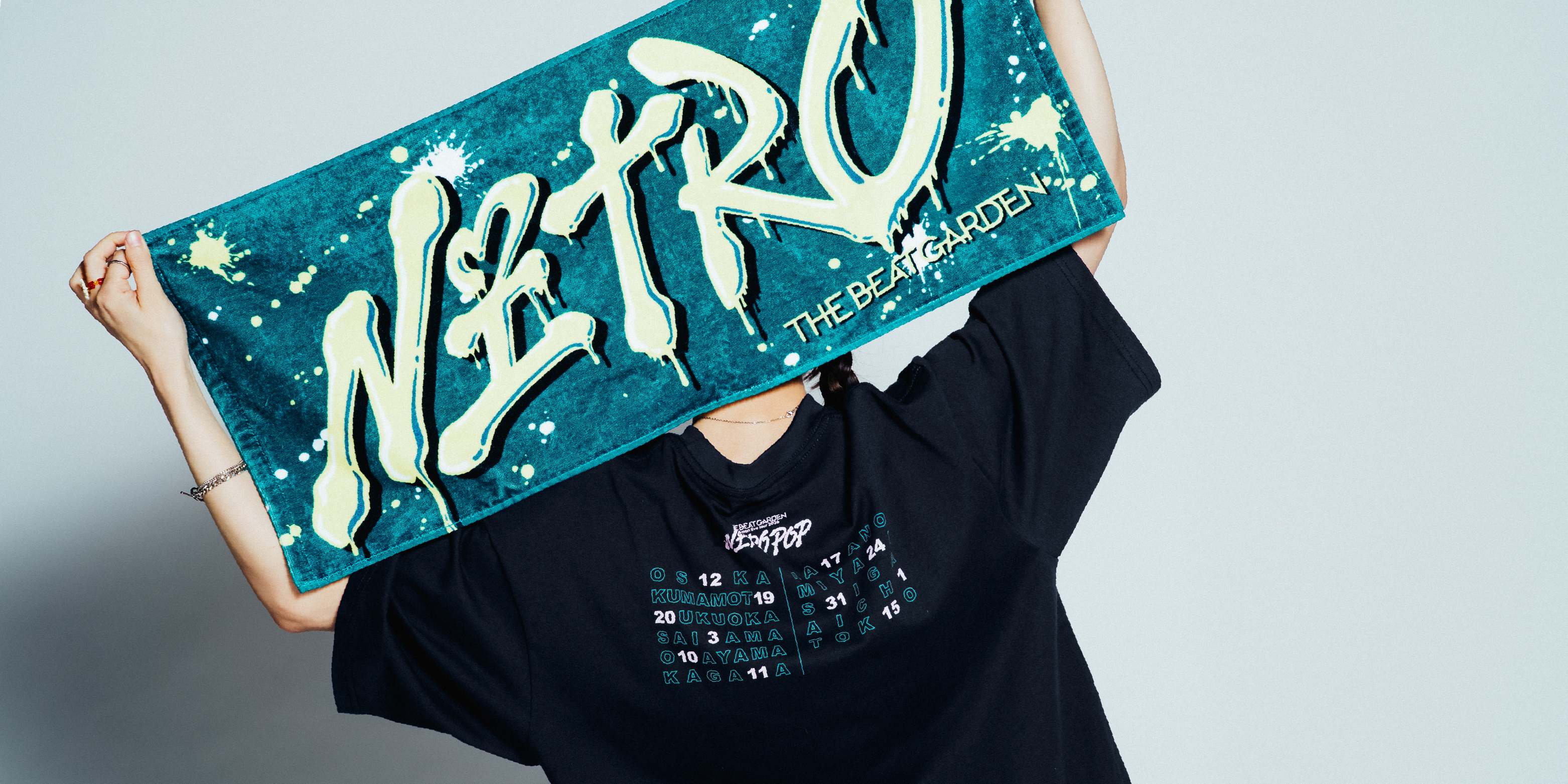 大放出！THE BEAT GARDEN グッズセット タオル Tシャツ ラババン THE BEAT GARDEN ONLINE SHOP