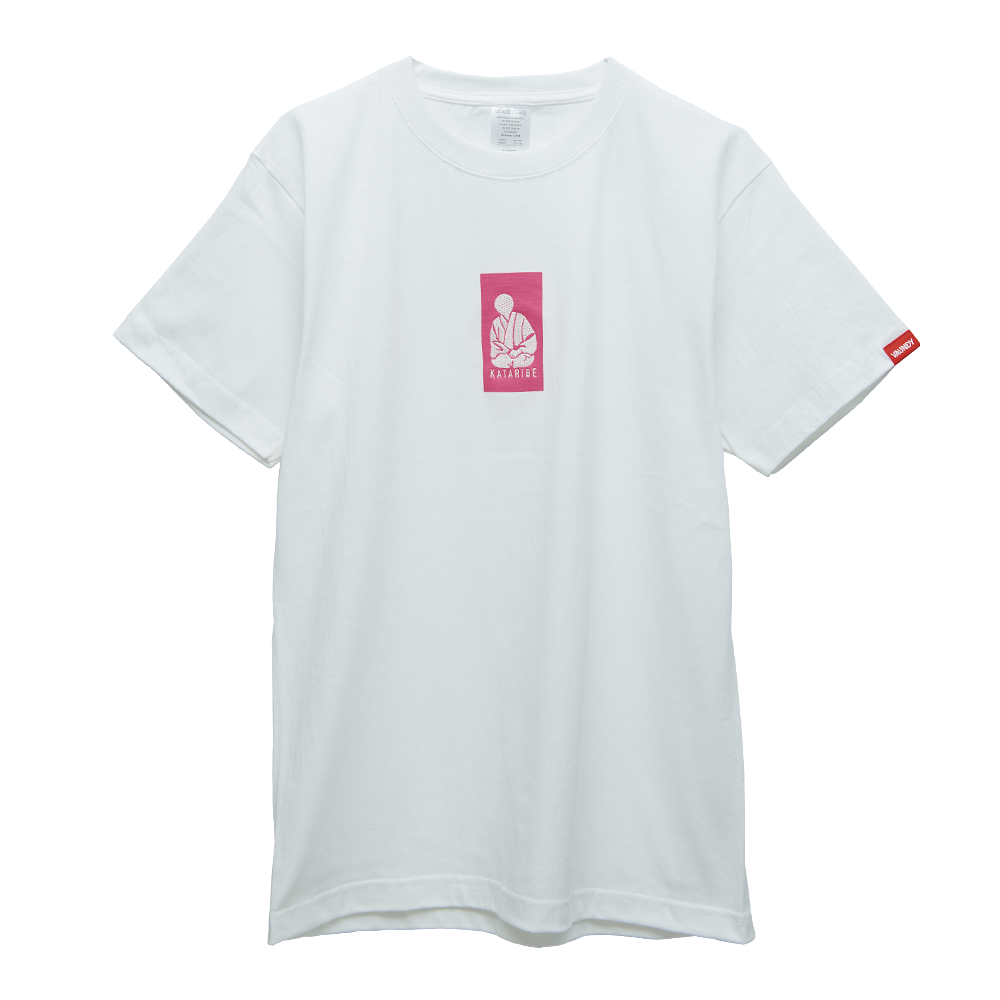 Logo T-shirts “KATARIBE”[White]