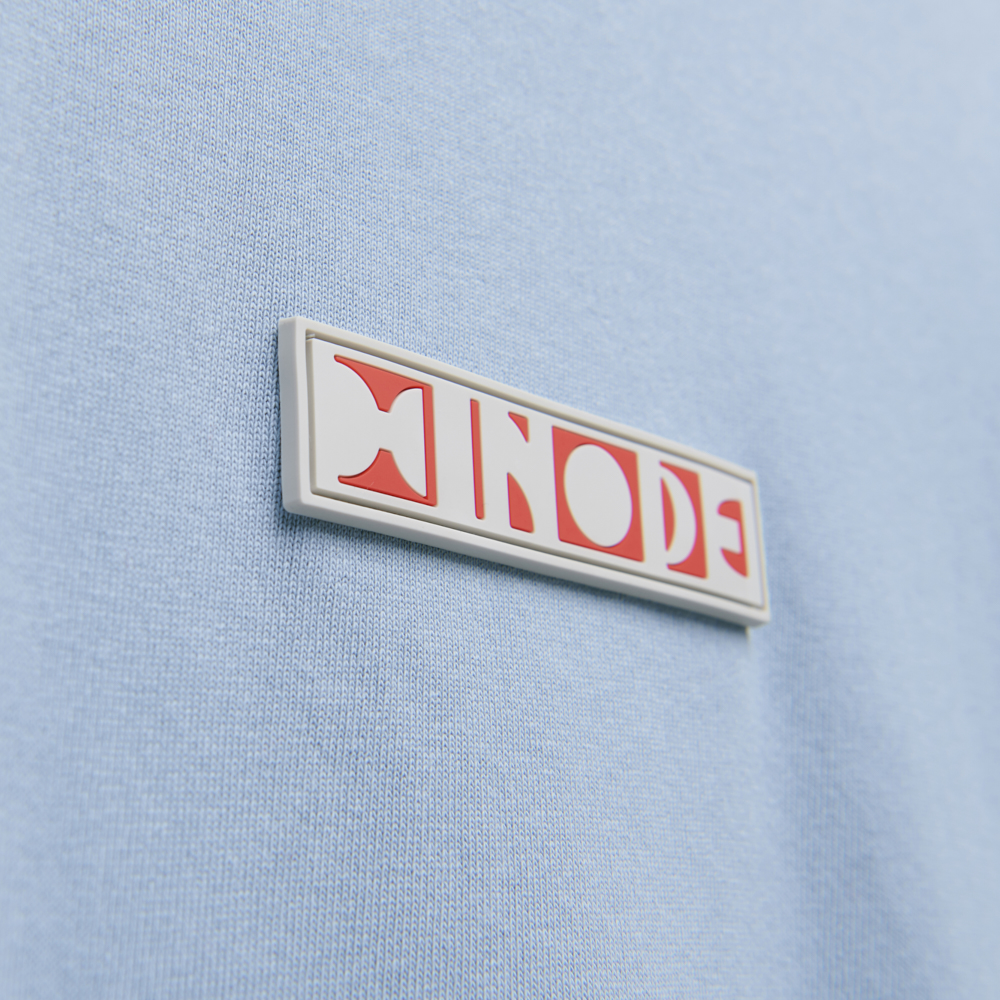 Logo T-shirts“HINODE”[Acid Blue]