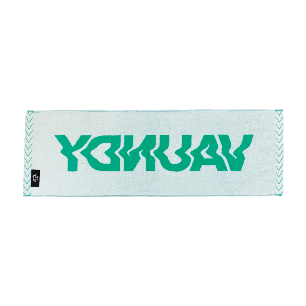 Logo Jacquard Towel［Green×White］