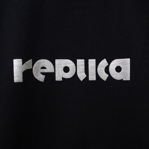“replica” of Logo T-shirt [Black]