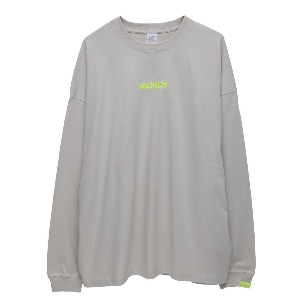 Long Sleeve T-shirts “SHINKOKYU”[Light Gray ]