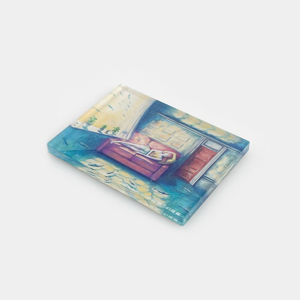 「幻燈展」アクリルマグネット〈いさな〉
