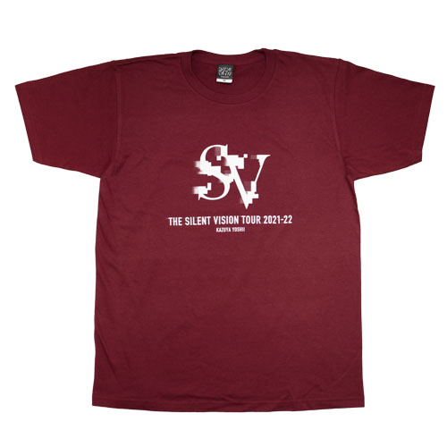 SV Tour Tシャツ(バーガンディ)